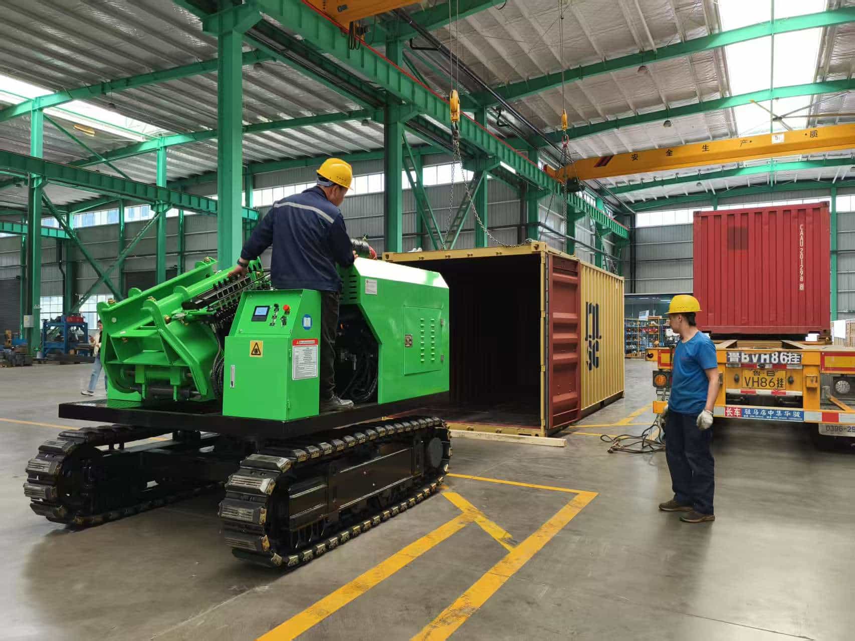 Produk Baharu Solar Pile Driver TZ670 Dihantar ke Australia!
